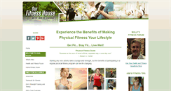 Desktop Screenshot of ourfitnesshouse.com